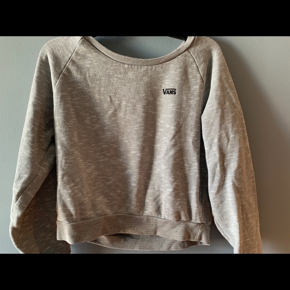 Vans crop sweatshirt
